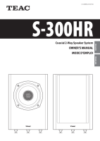 Teac S-300HR-Owners-Manual 